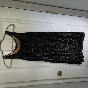 Carmen Marc Valvo beaded dress SZ 10